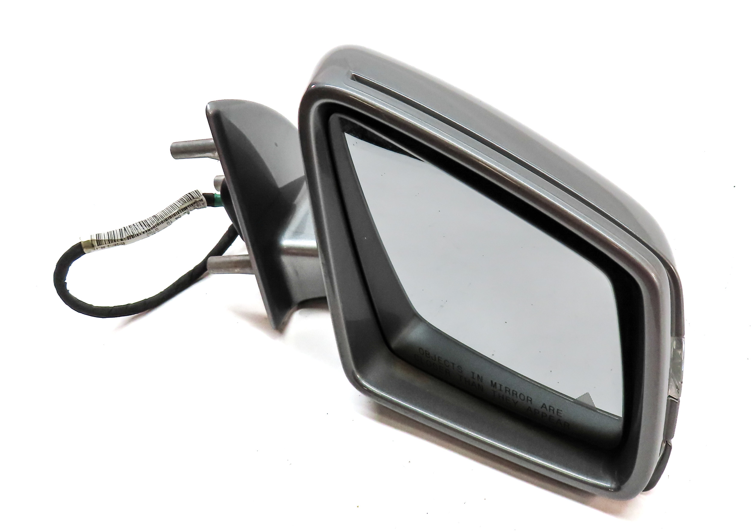11-12 MERCEDES GL ML CLASS W164 X164 RIGHT P-FOLD AUTODIM MEMORY MIRROR (Silver) — exact item pictured